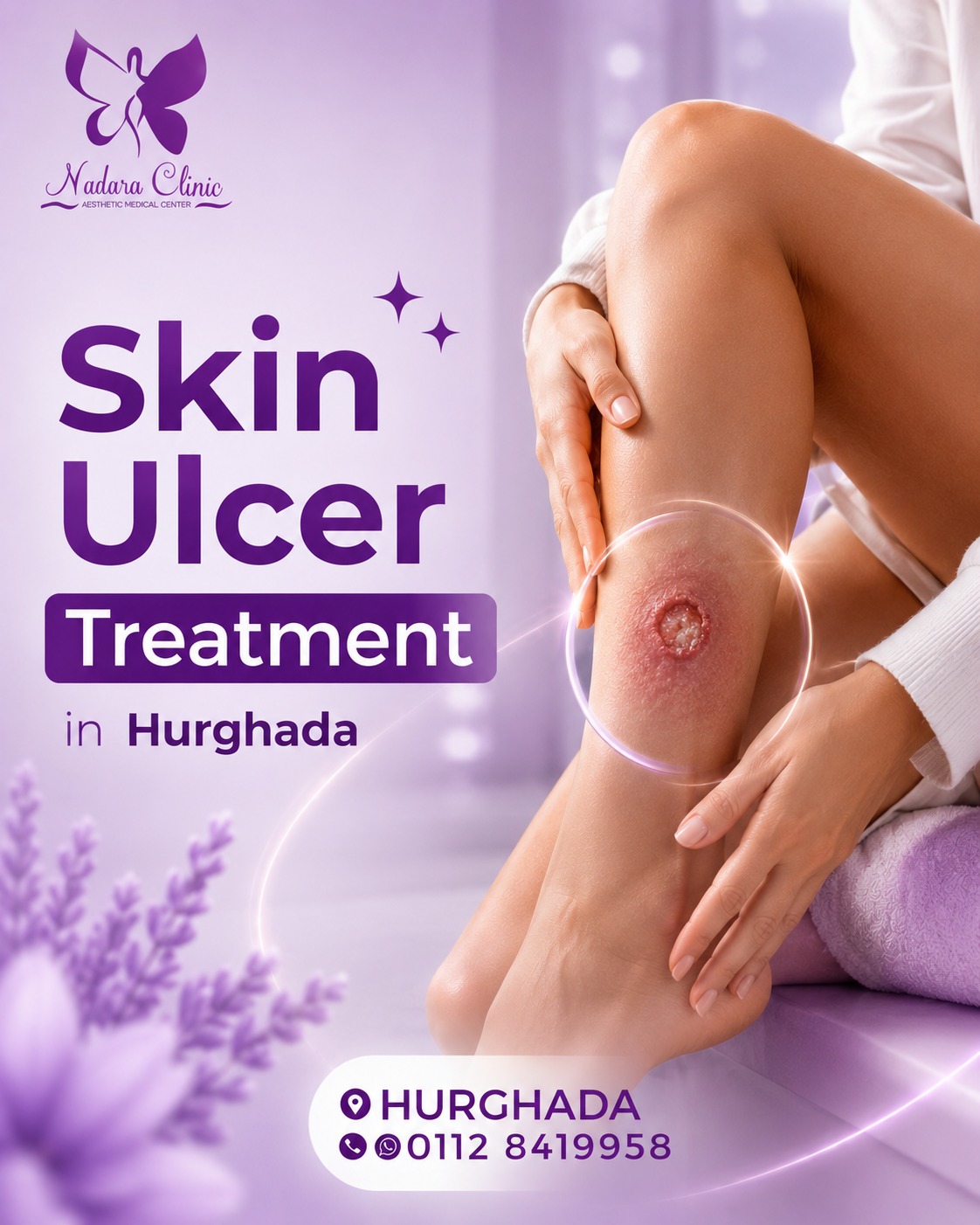 Skin ulcers treatment in Hurghada